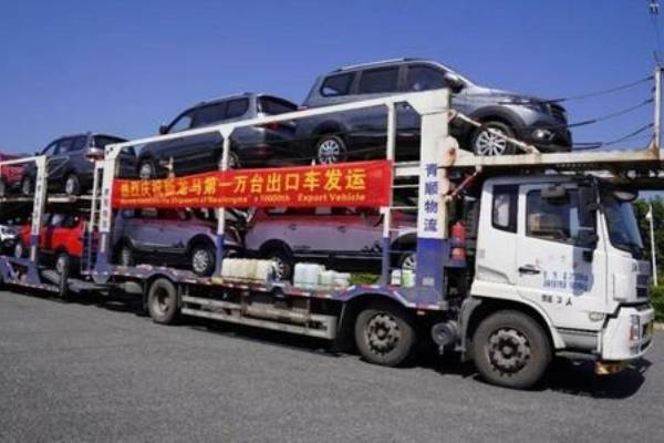 新龍馬汽車、1万台目の輸出車出荷を歓迎